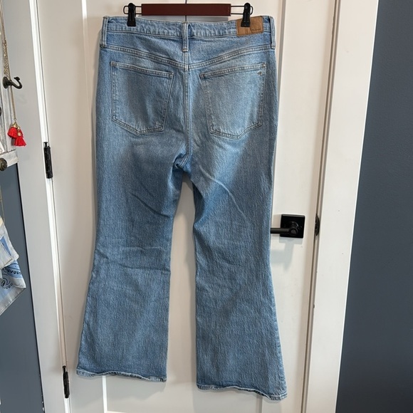 Madewell Perfect Vintage Flare Blue Jeans 30 x 31 EUC - Picture 2 of 16